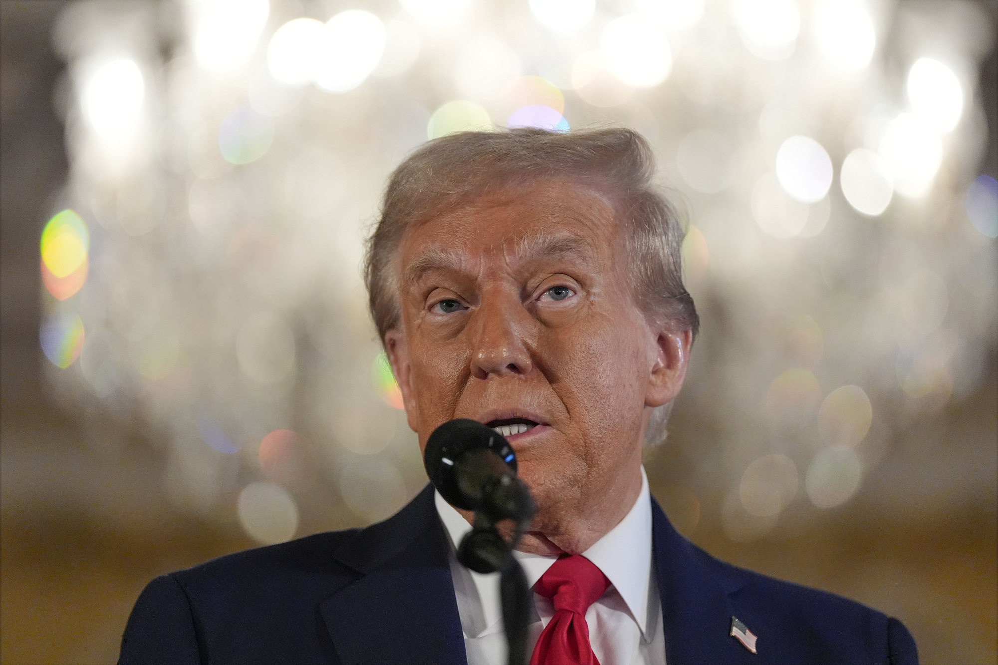 Trump says New York rally marked by crude and racist insults ‘was like lovefest’