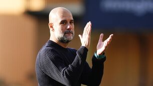 <p>Pep Guardiola, pictured, has come up against Ruben Amorim in the past (Nick Potts/PA)</p>