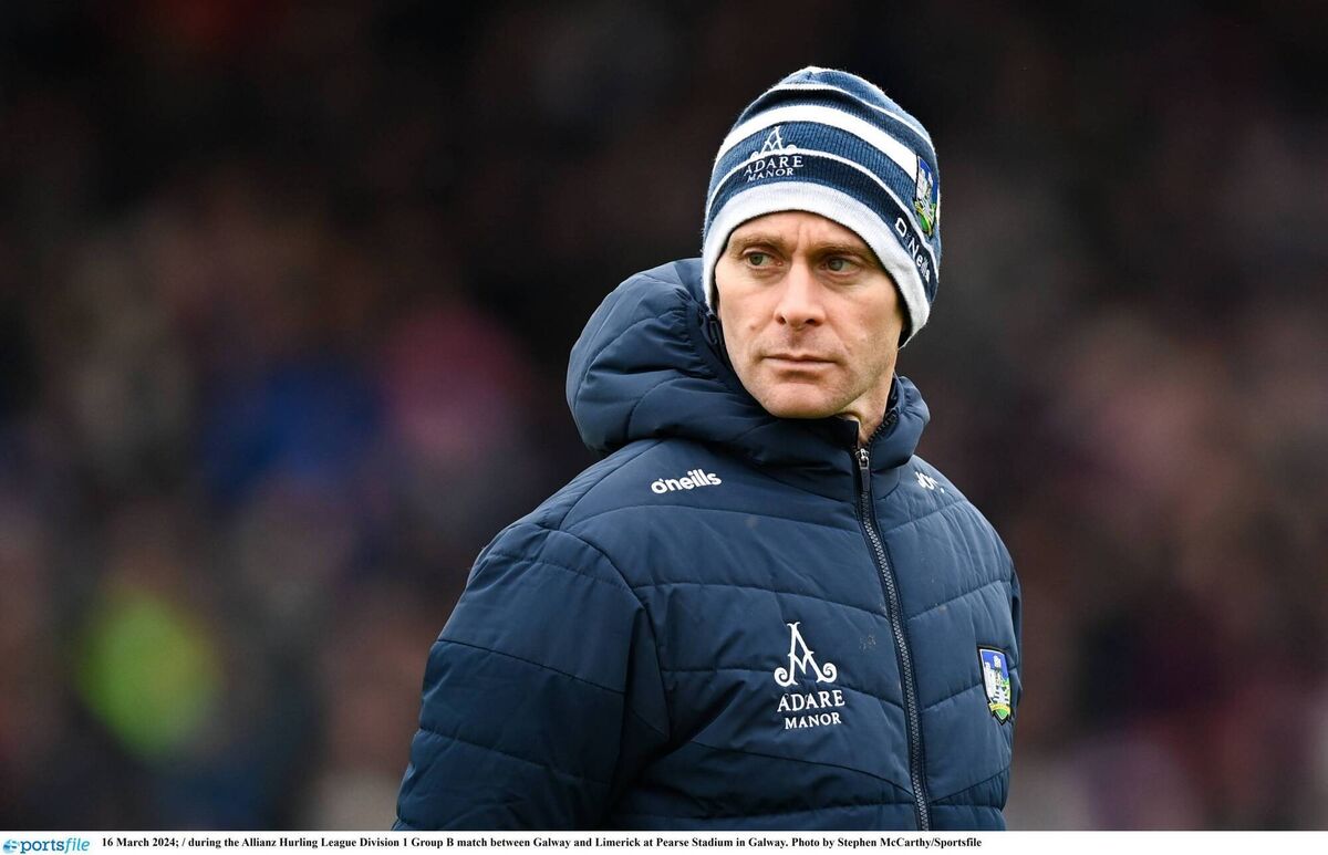 FOCUS ON SELF: Limerick high performance manager Joe O'Connor during the Allianz Hurling League Division 1 Group B match between Galway and Limerick at Pearse Stadium in Galway. Photo by Stephen McCarthy/Sportsfile FOCUS ON SELF: Limerick high performance manager Joe O'Connor during the Allianz Hurling League Division 1 Group B match between Galway and Limerick at Pearse Stadium in Galway. Photo by Stephen McCarthy/Sportsfile