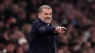 <p>POINTING TO THE LAST EIGHT: Tottenham Hotspur manager Ange Postecoglou must plot for the visit of Manchester United next. Pic: John Walton/PA Wire.</p>