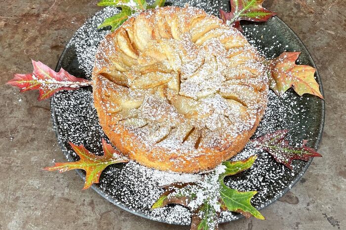 River Cottage Apple & Almond Cake