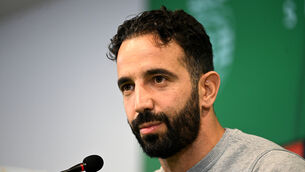 Ruben Amorim asked to end the season at Sporting before agreeing to join Manchester United (Zed Jameson/PA)