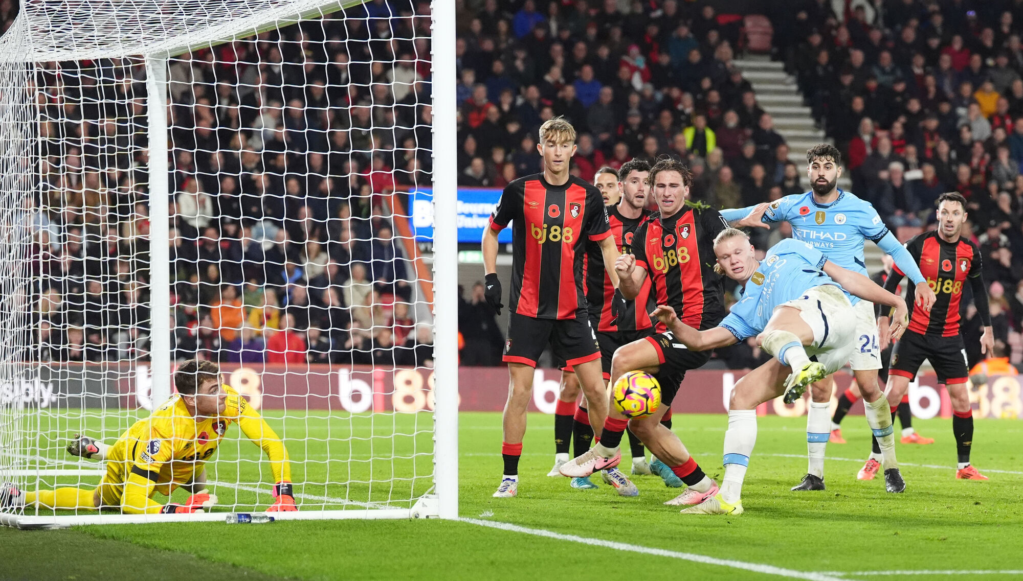 Bournemouth stun Man City with landmark win