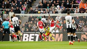 <p>TALKING POINT: Newcastle United's Alexander Isak scores the winner against Arsenal.</p>