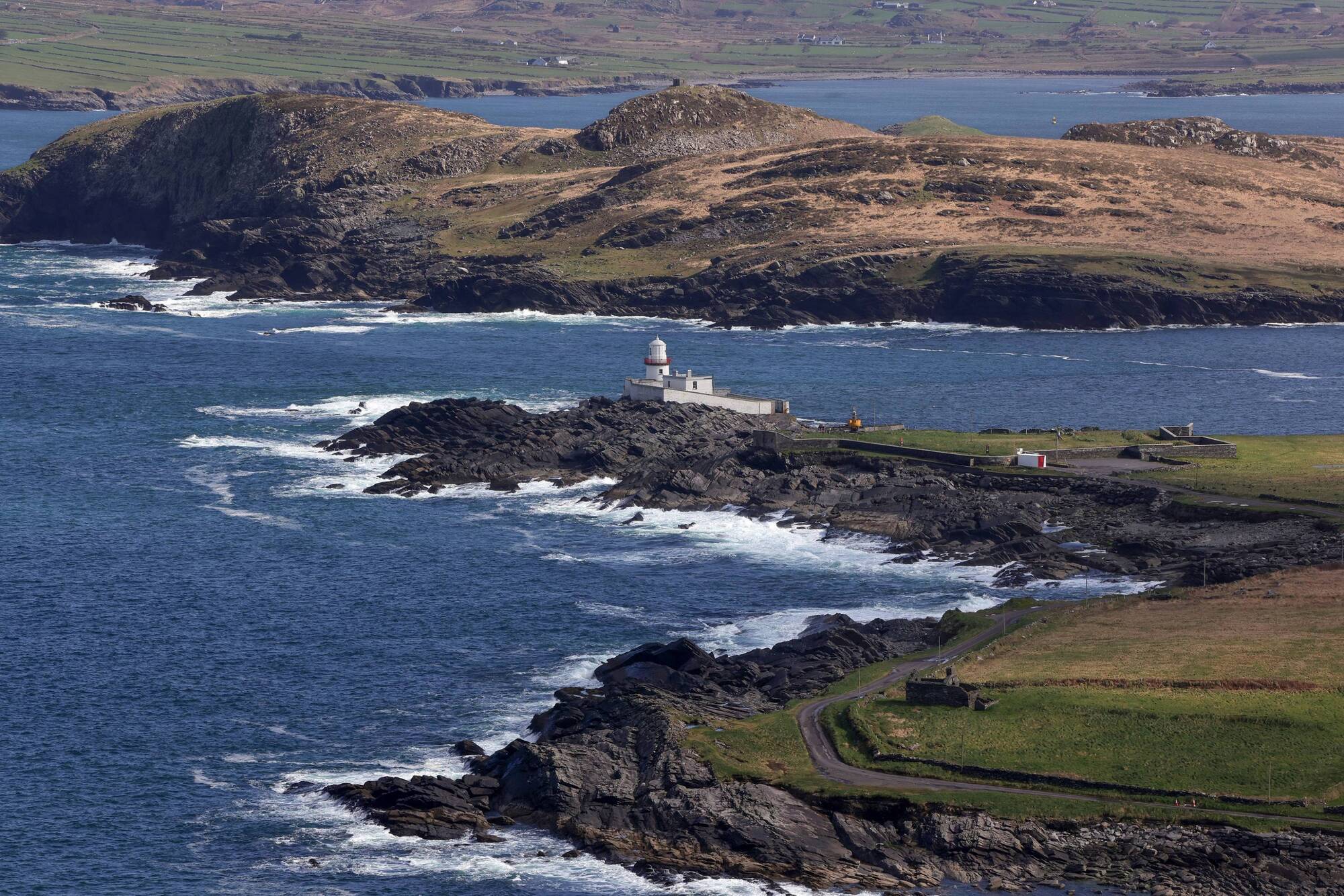 Valentia Island, Cromwell Point Lighthouse, Iveragh Peninsula, County Kerry. Picture: Valerie O'Sullivan