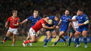 <p>Munster have to find ways to close the gap on Leinster. Picture: Brendan Moran/Sportsfile</p>