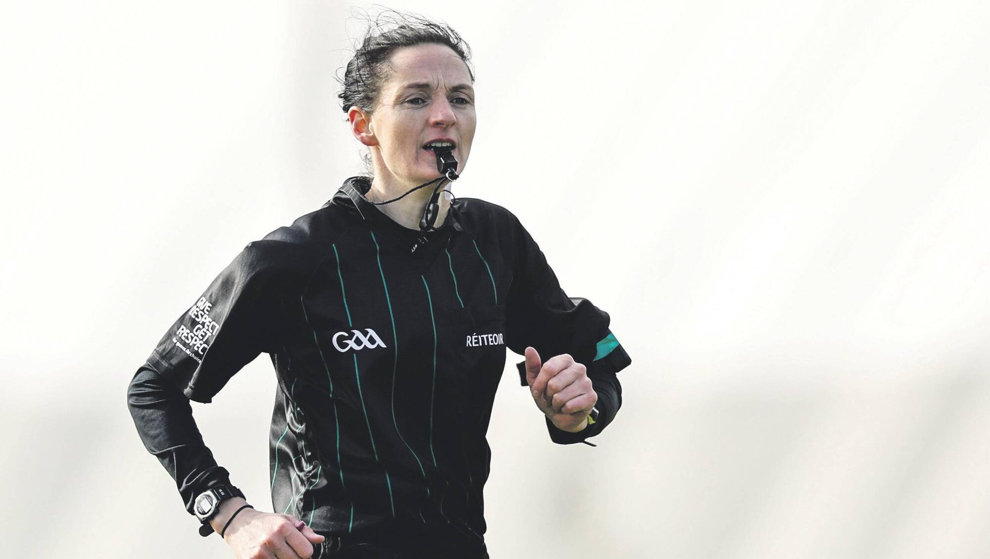 Maggie Farrelly not part of national football referees' panel in 2025
