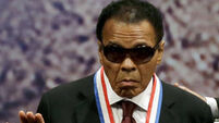 Muhammad Ali on the mend