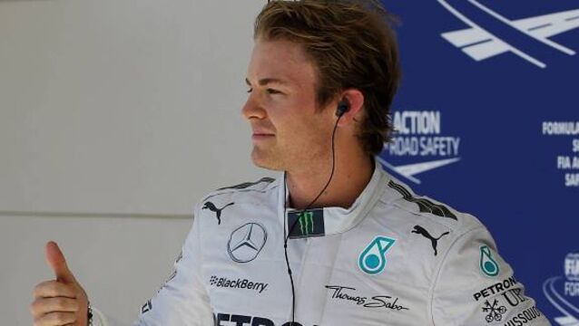 Rosberg beats Hamilton to pole in Austin