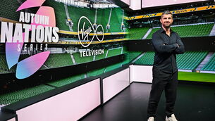 <p>Virgin Media Television rugby pundit Rob Kearney pictured ahead of the Autumn Nations Series. Pic: Sam Barnes/Sportsfile</p>