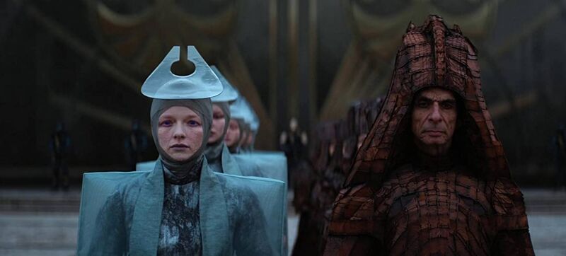 A scene from 'Foundation' on Apple TV+, filmed in Troy Studios, Limerick. 