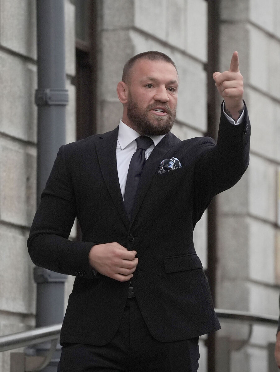 Conor McGregor claims the sex was consensual.