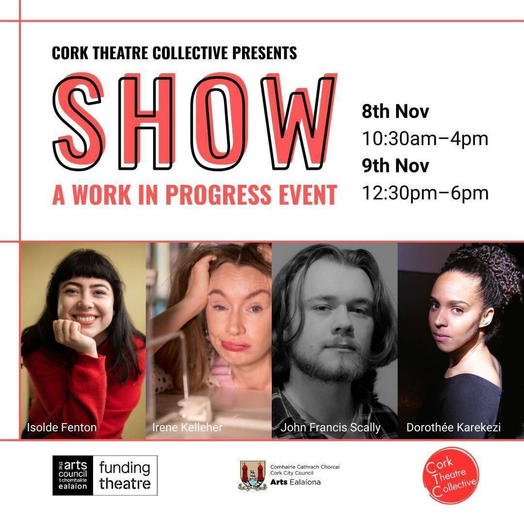 SHOW: A work-in-progress showcase takes place at Triskel this weekend.