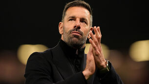 <p>Man Utd's meeting with Leicester is the last of Ruud van Nistelrooy's four-match interim manager spell. Pic: Martin Rickett/PA Wire.</p>