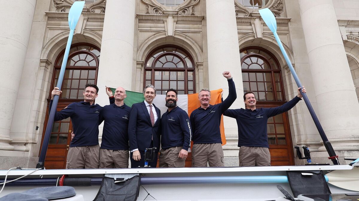 Team Power of 1 will race from the volcanic shores of San Sebastian de La Gomera, Spain, to the paradise of Nelson’s Dockyard, Antigua, for five weeks from December 12. Picture: Robbie Reynolds