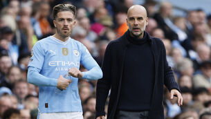 <p>Pep Guardiola has insisted Jack Grealish is not fit despite the midfielder being called into the England squad (Richard Sellers/PA)</p>