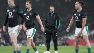 <p>BOUNCE BACK: Ireland head coach Andy Farrell has issued a rallying call to his players. Pic: Brian Lawless/PA Wire.</p>