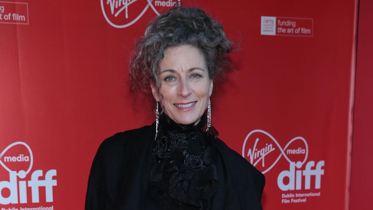 Actress Carrie Crowley at the gala screening of the film An Cailín Ciúin.