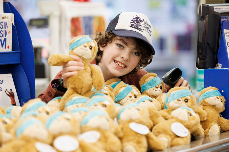 Meet Simon the sloth, a new plush teddy created by 12-year-old Oisin from Greystones. 