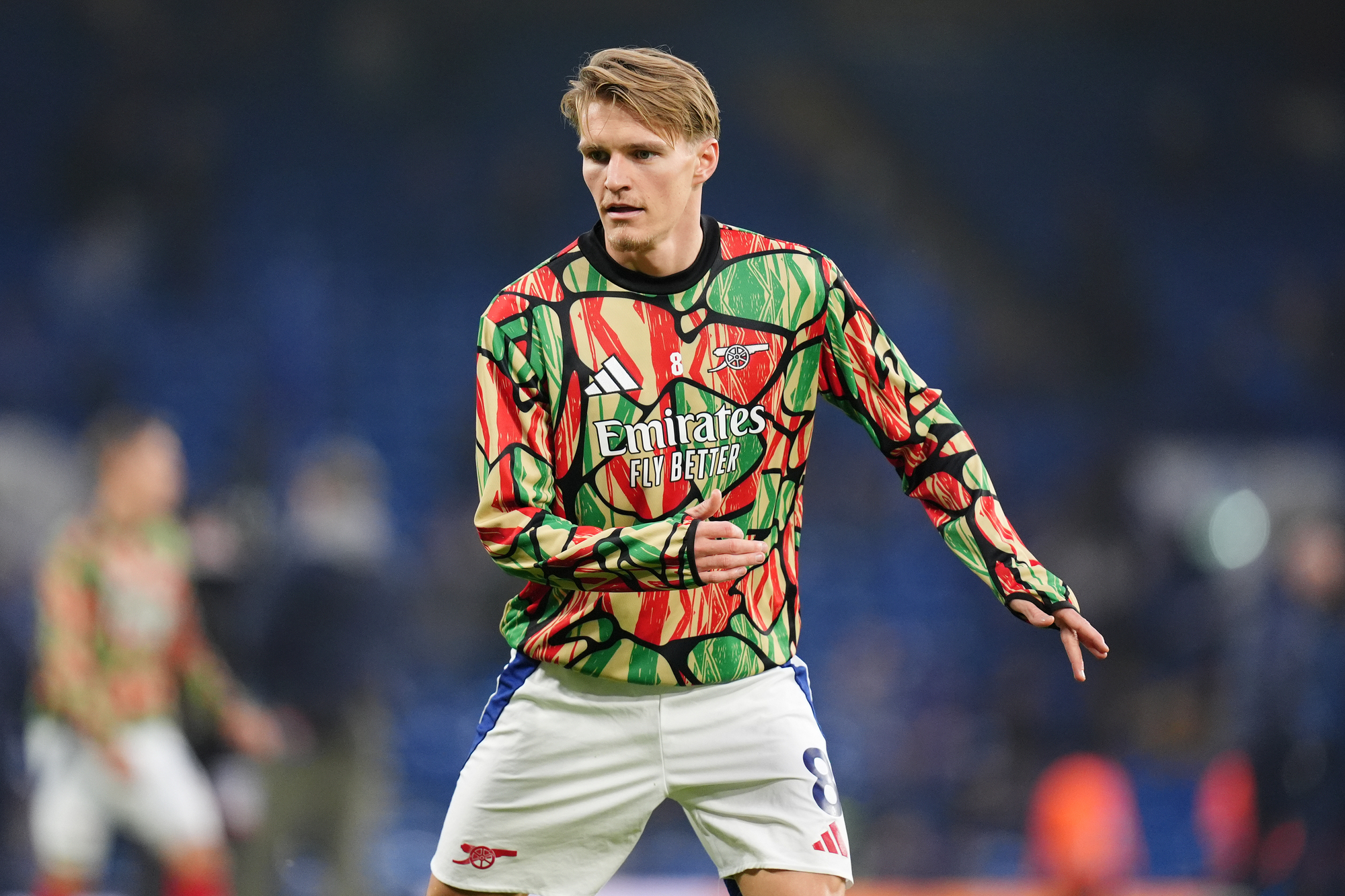 Arsenal captain Martin Odegaard back in London after being ruled out for Norway