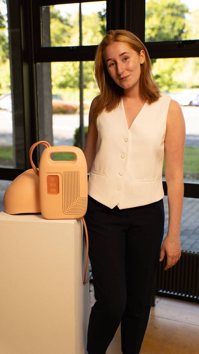 Olivia's winning 'Athena' is 5% of the price of existing technology, and can be used outside hospital, reducing the time patients spend on wards. Olivia's winning 'Athena' is 5% of the price of existing technology, and can be used outside hospital, reducing the time patients spend on wards.