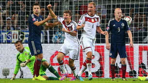 Brave Scots put on show against Weltmeisters