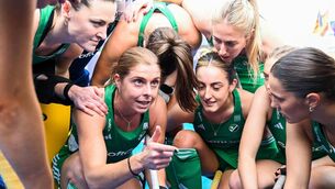 <p>Katie Mullan captaining Ireland at the FIH Hockey Olympic Qualifiers 2024 in Valencia v Spain. Pic: WORLDSPORTPICS FRANK UIJLENBROEK</p>
