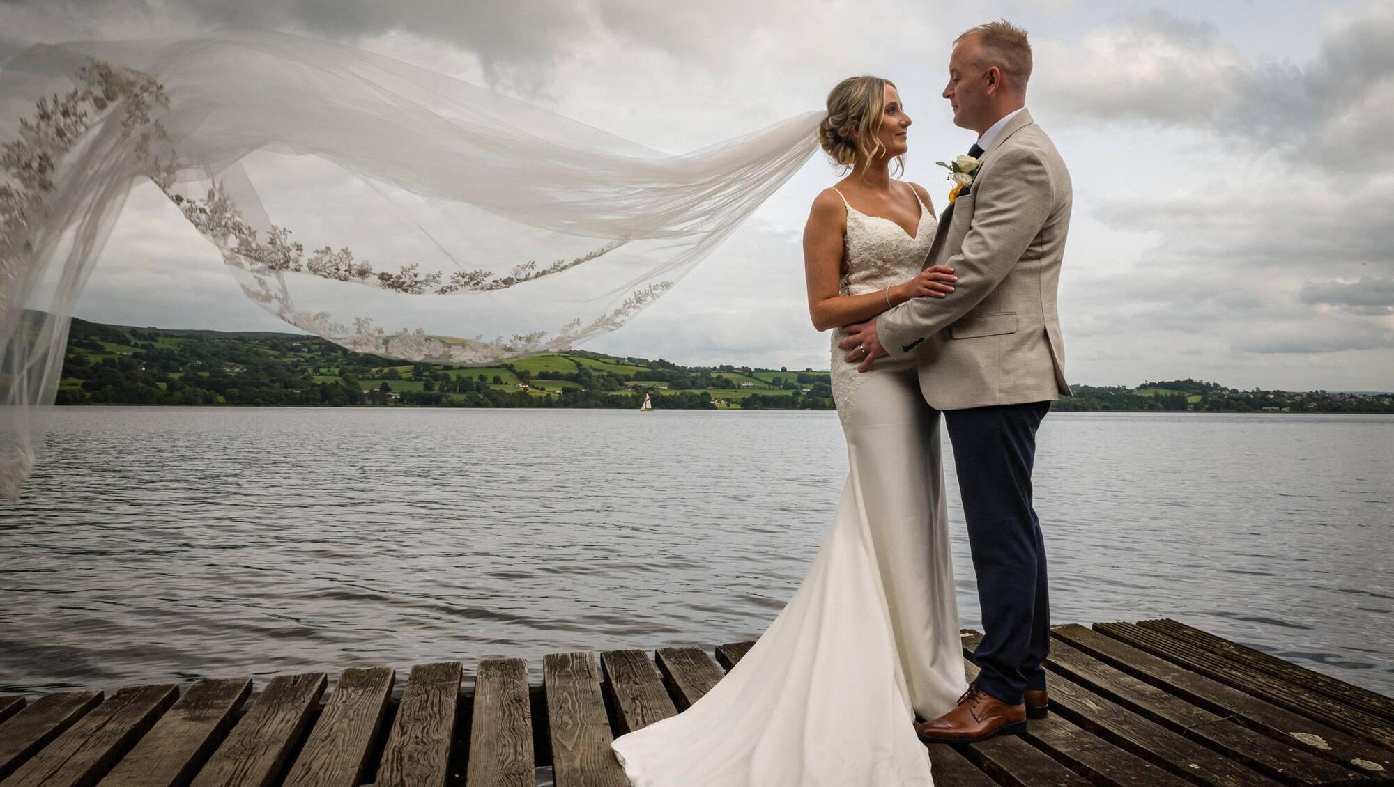 Wedding of the Week: Fire engines and four-course meals for Mary and David