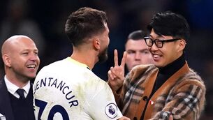 <p>BAN INCOMING: Tottenham are resigned to Rodrigo Bentancur being given a lengthy ban of at least six matches by the FA for making an allegedly racist remark about teammate Son Heung-min. Pic: John Walton/PA Wire.</p>
