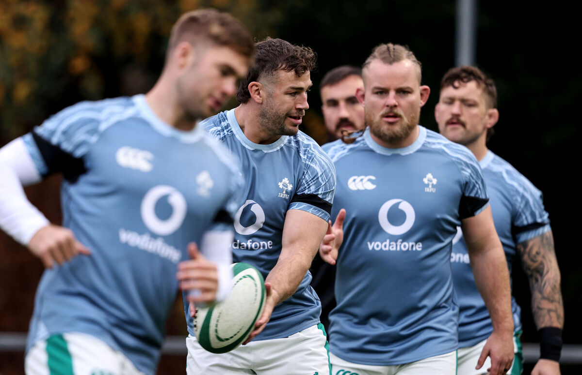 Ireland captain Caelan Doris. Pic: Dan Sheridan