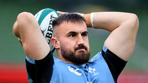 <p>READY, AIM, FIRE: Ireland hooker Rónan Kelleher. Pic: Dan Sheridan</p>