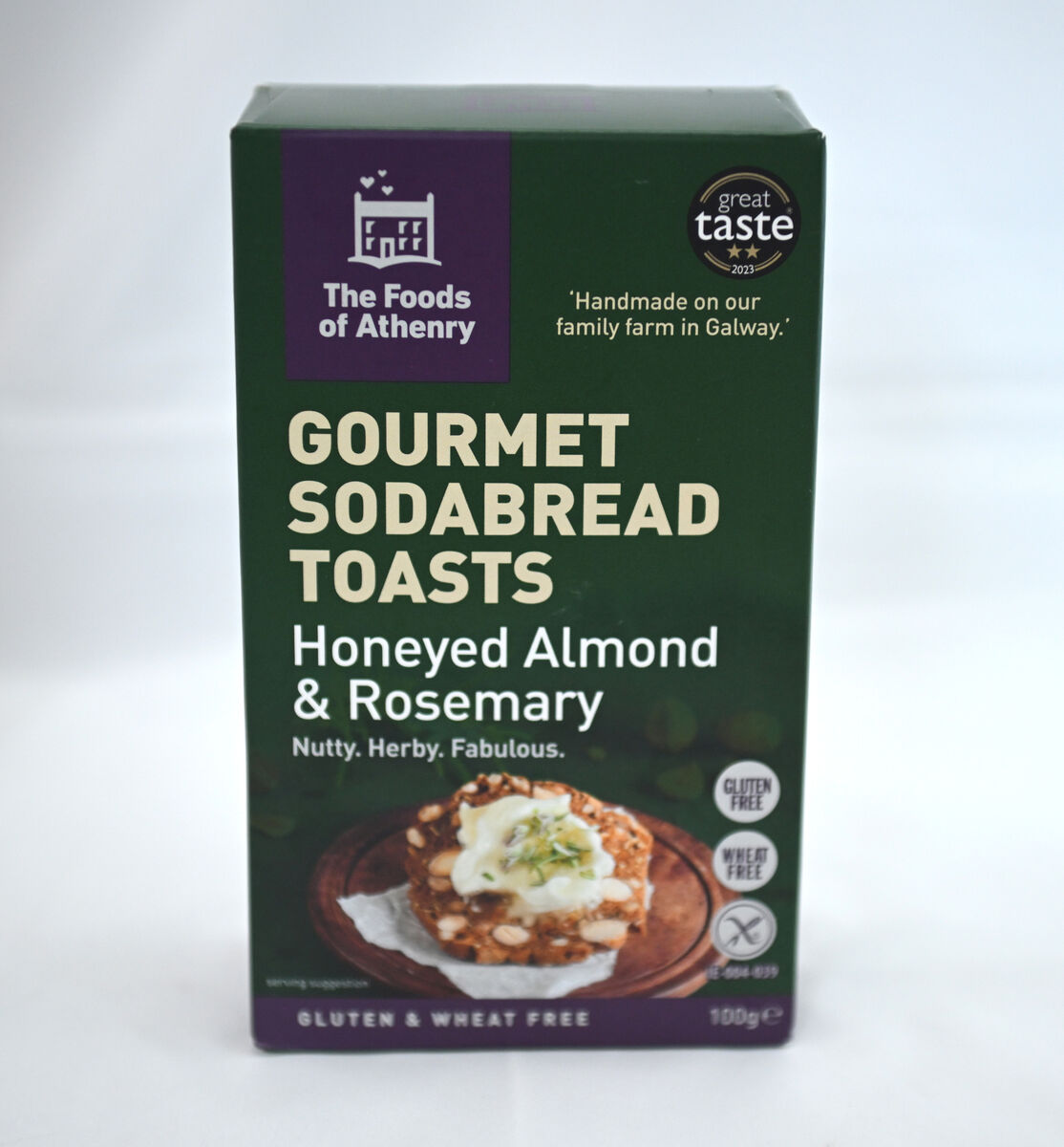 Foods of Athenry Gourmet Sodabread Toasts 100g €4.80