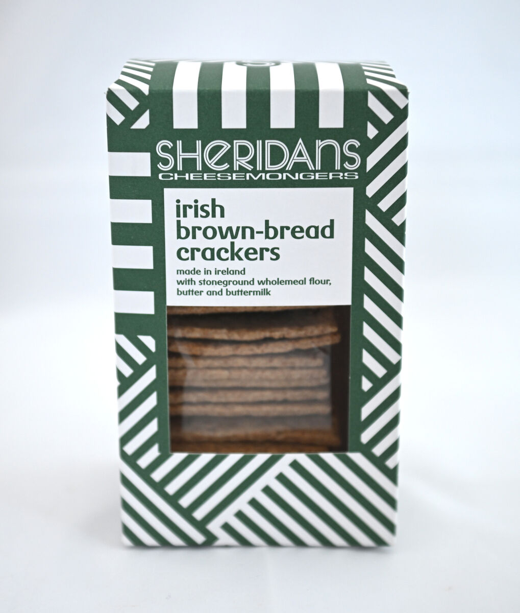 Sheridans Irish Brown Bread crackers 140g €2.95