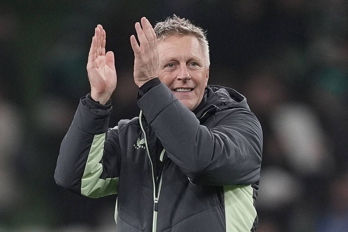 All smiles from head coach Heimir Hallgrimsson. 