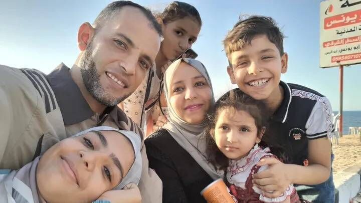 Mazyouna and her family Picture: GoFundMe Mazyouna and her family Picture: GoFundMe