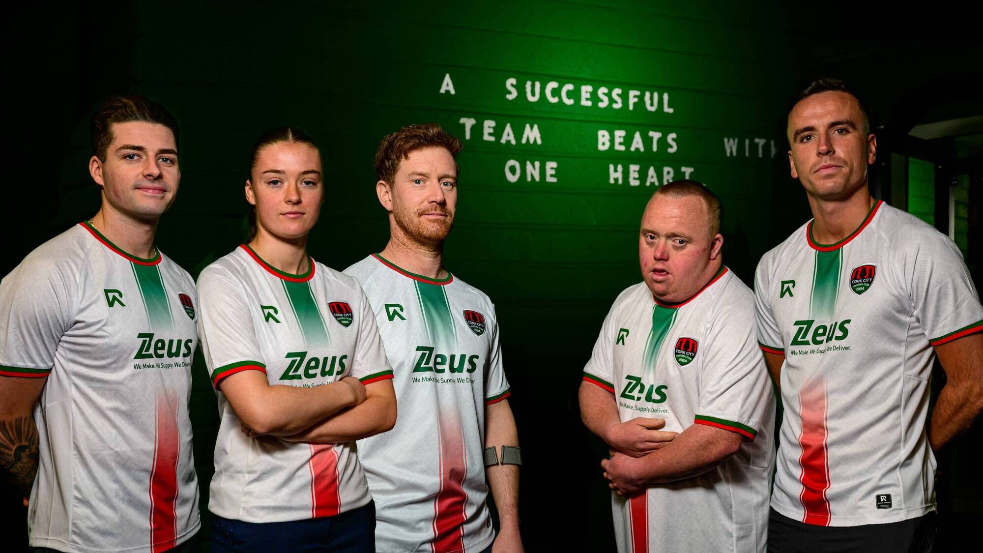 Cork City's new home shirt created in-house for first time 