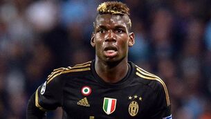 <p>Paul Pogba and Juventus have reached a mutual agreement to terminate the midfielder’s contract (Martin Rickett/PA)</p>
