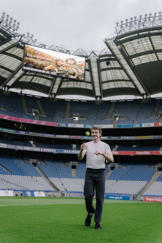 Paul Mescal in Croke Park where he chatted to Esther McCarthy. 