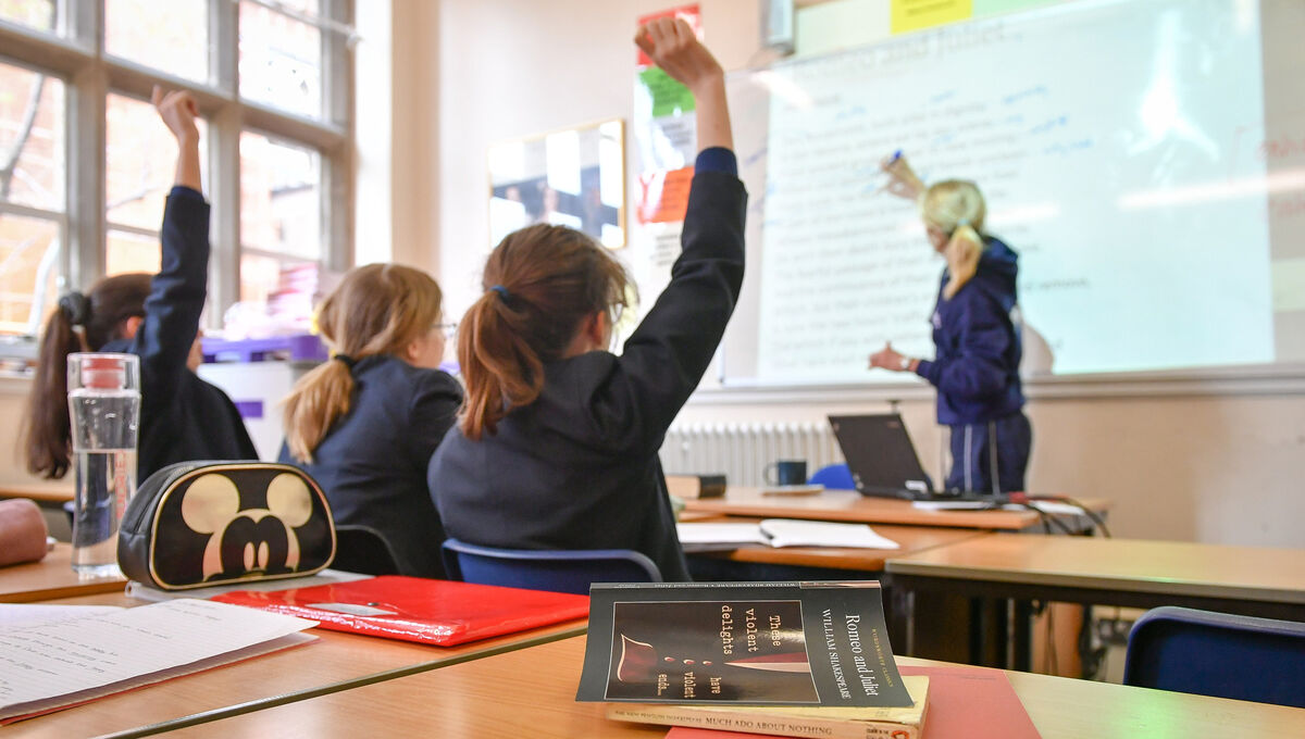 Mr Magrath says that teachers are bringing back the 'experience from working with departmental teams in the best schools, and bringing home advantageous experience that can contribute to the school system at home'. Stock Picture: PA