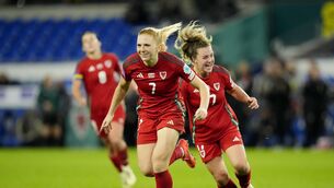 <p>Wales' welcome Ireland to Cardiff for the first leg on Friday 29 November (KO 19:15)</p>