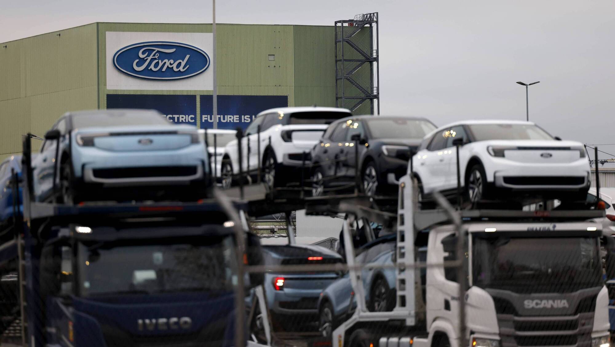 Ford said the European layoffs should take place by the end of 2027, pending discussions with unions. File picture