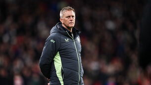 <p>Republic of Ireland head coach Heimir Hallgrimsson during the UEFA Nations League B Group 2 match between England and Republic of Ireland at Wembley Stadium. Pic: Stephen McCarthy/Sportsfile</p>