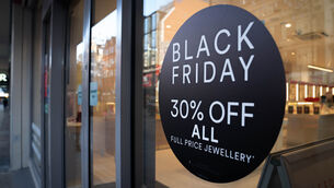 <p>Black Friday is an entirely American invention, falling on the first Friday after Thanksgiving. File photo: James Manning/PA</p>