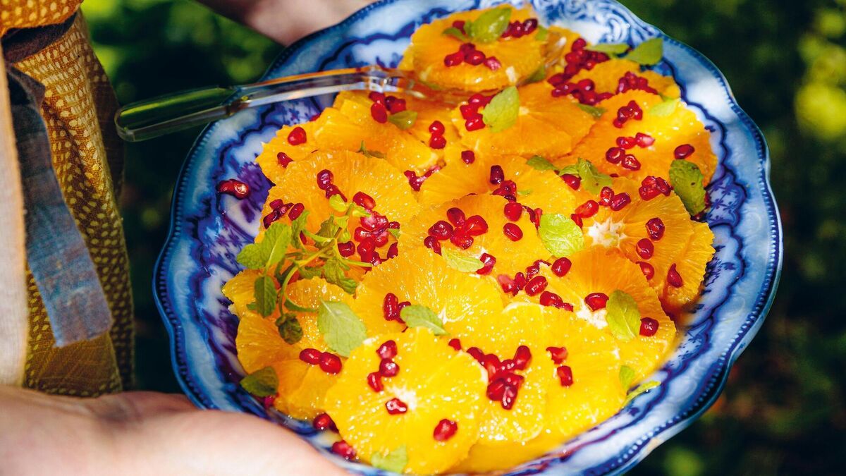 Neven Maguire's Moroccan orange salad with pomegranate