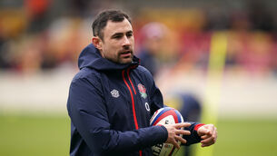 <p>England Defence Coach Felix Jones during a training session at the LNER Community Stadium, York. Picture date: Friday March 1, 2024.</p>