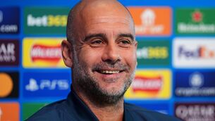 <p>Manchester City manager Pep Guardiola (Martin Rickett/PA)</p>
