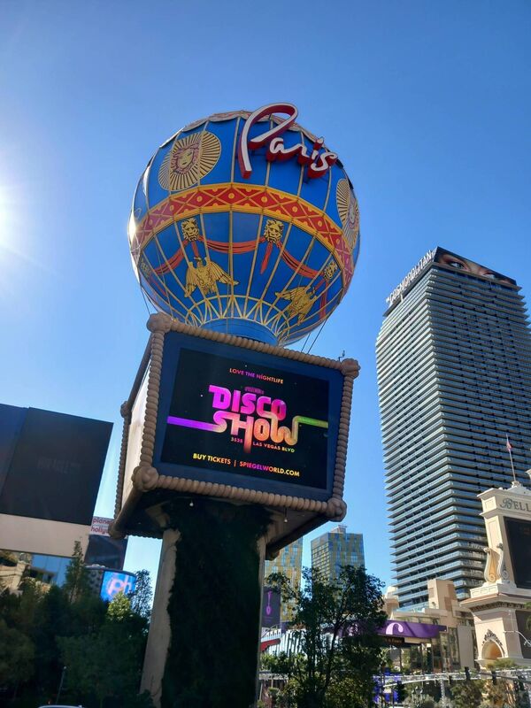 The replica Montgolfier Balloon at Paris Las Vegas. 