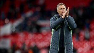 <p>WORLD CUP GOAL: Ireland's Manager Heimir Hallgrímsson applauds the fans. Pic: ©INPHO/Ryan Byrne</p>