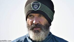 Haaland mocks Keane's beard
