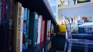 <p>Make space for your interests and hobbies: Jennifer Sheahan stores her books in her living area at her home in Rathmines. Pictures: Moya Nolan</p>